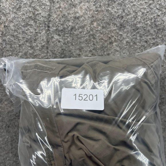 LL bean Jacket Men Large Green Sweater Outdoors Polyester Full Zip Parka Nylon - Picture 14 of 14